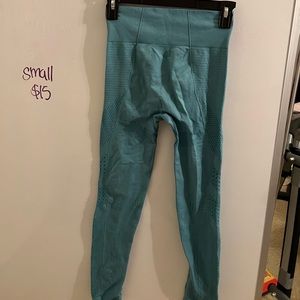 Contour mesh leggings size small